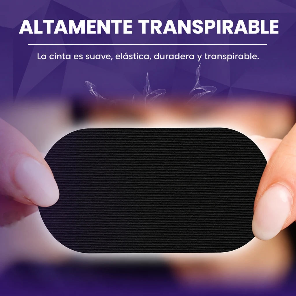 Cinta bucal para dormir – respira por la nariz y ronca menos