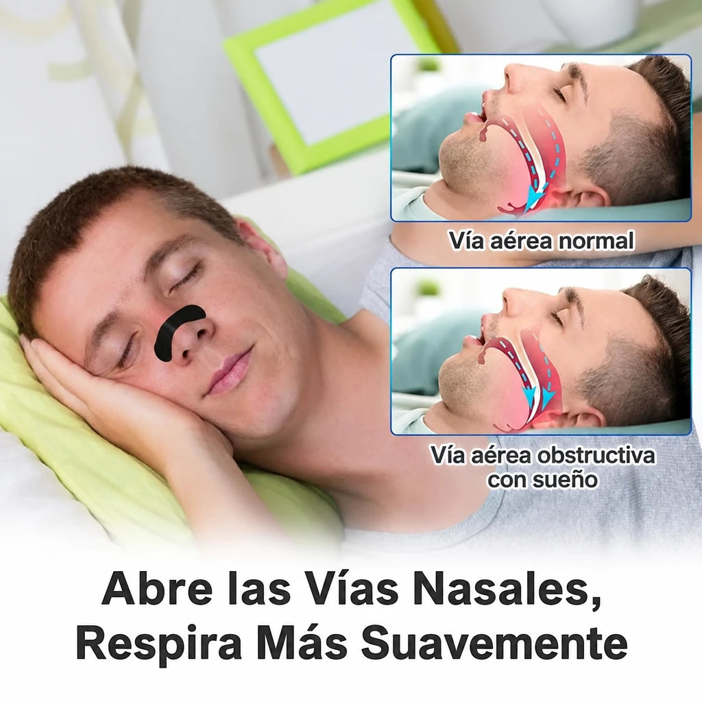 Tiras nasales antironquidos