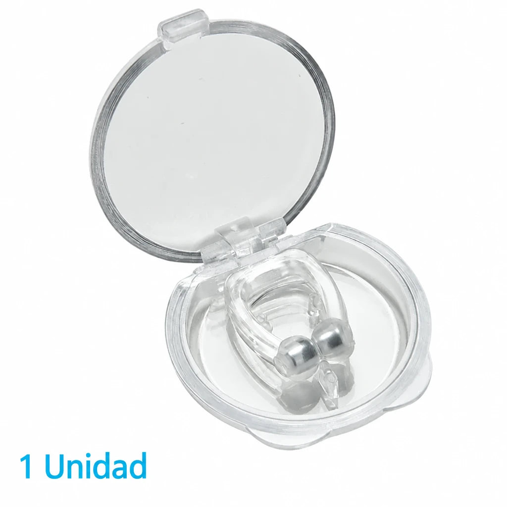 Clip nasal antironquidos magnético